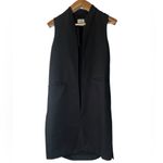 Wilfred Aritzia  black long vest with slits on side Photo 2