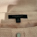 Marc New York  Andrew Marc Button Front tweed Mini Skirt pink Size 16 Photo 5