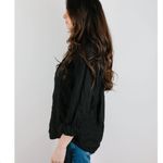 CP Shades  Lagenlook 100% Linen Button Down Shirt‎ Black Size Small Photo 1