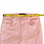J Brand Suvi Distressed Pink Cropped Pants Size 27 Photo 6