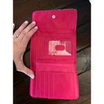 Vera Bradley Euro Wallet Tutti Fruitti Multicolor Green Paisley Snap Closure Photo 2