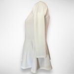 Pretty Little Thing PRETTY LITTLE‎ THING Women's Plus Size White Bardot Peplum Top Size 14 | NWT Photo 4