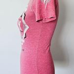 Buckle Society Pink & Gray Spacedye Crewneck Short Sleeve Graphic Tee Size XS Photo 1