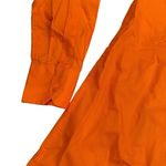 NWOT Lita by Ciara oversized shirt dress orange small Photo 4