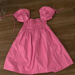 TCEC Pink Leather Dress  Photo 0