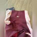 Reebok Red and White High-Waisted Leggings Photo 10