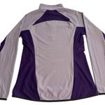 Second Skin Women Large Light Purple/Dark Purple‎ 1/4 Zip Pullover EUC Soft Purple Photo 7