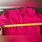 Liz Claiborne  Fuchsia Button-Down Shirt - Size 16 Photo 7