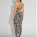 NWT NYCO Gabrielle Union Leopard Print Strapless Dress Black / Beige XL Photo 1