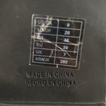 Forever 21 Black Tassel Cross Strap Sandals Size 9 Photo 6