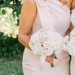 David's Bridal Bridesmaid Dress  Pink Photo 0