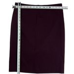 Mario Serrani Size M Womens Burgundy Pencil Skirt Photo 1