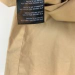 Anthropologie Maeve The Colette Maxi Skirt Back Slit Cotton Poplin Tan XS Photo 8