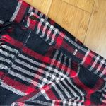 Vintage Red & Black Plaid Maxi Fringe Skirt|Emily M|Size:9/10|cottagecore|70s Size undefined Photo 7