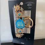 Her Universe Studio Ghibli Howl's Moving Castle Blue Calcifer Claw Clip with Charm Photo 5