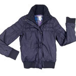 Roxy Black Quilted Winter Jacket Size Small Photo 0