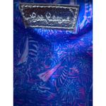Lilly Pulitzer Rattan Clutch Handheld Boca Blue Sailabration Handbag Wallet Photo 3