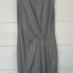 Nation Ltd  Women’s Large Grey Frida Twisted Sleeveless Dress Photo 0