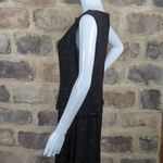 VTG Scott McClintock Millennium 2000 Dress Woman's 12 Black Glitter Gown Sparkle Photo 6