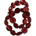 SET OF 2 RED STRETCH CHUNKY BEADED STYLE BRACELETS Photo 0