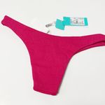 Seafolly  Your Type V high cut Rio pink logo bottom NWT Photo 2