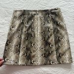 Honey Belle Snakeskin Skirt Photo 1