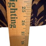 Banana Republic Zebra Print Linen Blouse Women's Large Brown Black Boho Career Photo 11