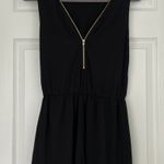 Black Zipper Romper from Ambiance Photo 0