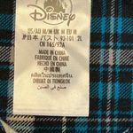 Disney Parks Haunted Mansion cozy resortwear button down plaid flannel top M Photo 6