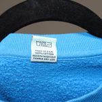 Sporty & Rich Plain Bright Blue Crewneck Sweatshirt Pullover Size Large Photo 6