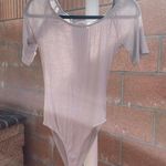 Gray Bodysuit Size M Photo 0