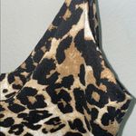 Cheetah Print Bodysuit Black Photo 3