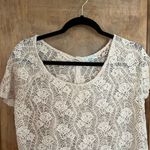 Kimchi Blue Crotchet lace crop top- Size M Photo 1