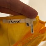 Anthropologie  Floreat NWT Women's Yellow Lace Cami Top Size XS Photo 3