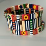 NWOT Roxanne Assoulin patch work bracelets Photo 2