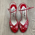 New York Transit  Red Heels with Vintage Flair Photo 2