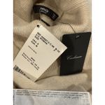 Mango NEW MNG Sweater Womens Small 100% Cashmere Turtleneck Quiet Luxury Minimalist Photo 2