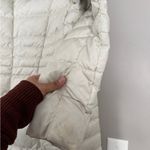 The North Face  Beige Cream Long Down 550 Puffer Jacket (Flaws) Photo 7