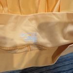 Aerie  orange pleated skirt Photo 3
