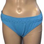 Kenneth Cole NY Ghost Hipster Bikini Bottoms Ocean Blue Large New With Tags Photo 0