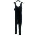 Laina Rauma Velvet Jumpsuit Sleeveless Scoop Neck Size Large Loungewear Black Photo 1