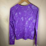 Lululemon  Swifty Tech Long Sleeve 2.0 Race Length Tie Dye‎ Purple Size 12 Active Photo 4