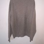 L.L.Bean Tan 100%Cashmere Vneck Sweater Size XL Photo 4
