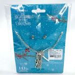 Disney Nightmare Before Christmas Claire’s Jack Skellington Necklace and Earrings Set Photo 2