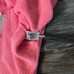 Lisa Todd Women's Coral Pink Grey Heart Pullover Sweater Size L Valentine Size L Photo 10