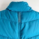 Lands' End Land’s End Down Puffer Vest in‎ Teal blue/green, Zipper Front, Size XS Photo 9