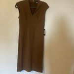 Tommy Hilfiger Women's Sheath Scuba Sleeveless V-Neck Dress NWT size 2 Photo 7