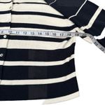 Rena Rowan Silk Blend Striped Cardigan Sweater Size L Photo 4