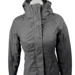 The North Face  Black Long Sleeve Hooded Hoodie Trench Parka Coat Jacket Size XS Photo 3