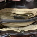 Fossil Relic by Brown and Tan Paisley Embossed Vegan Leather Purse Handbag Photo 6